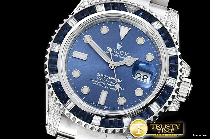 1010 SoftTouch ROLSUB0264A – Submariner 116619 Blue Diam SS SS Blue GSF A 1032